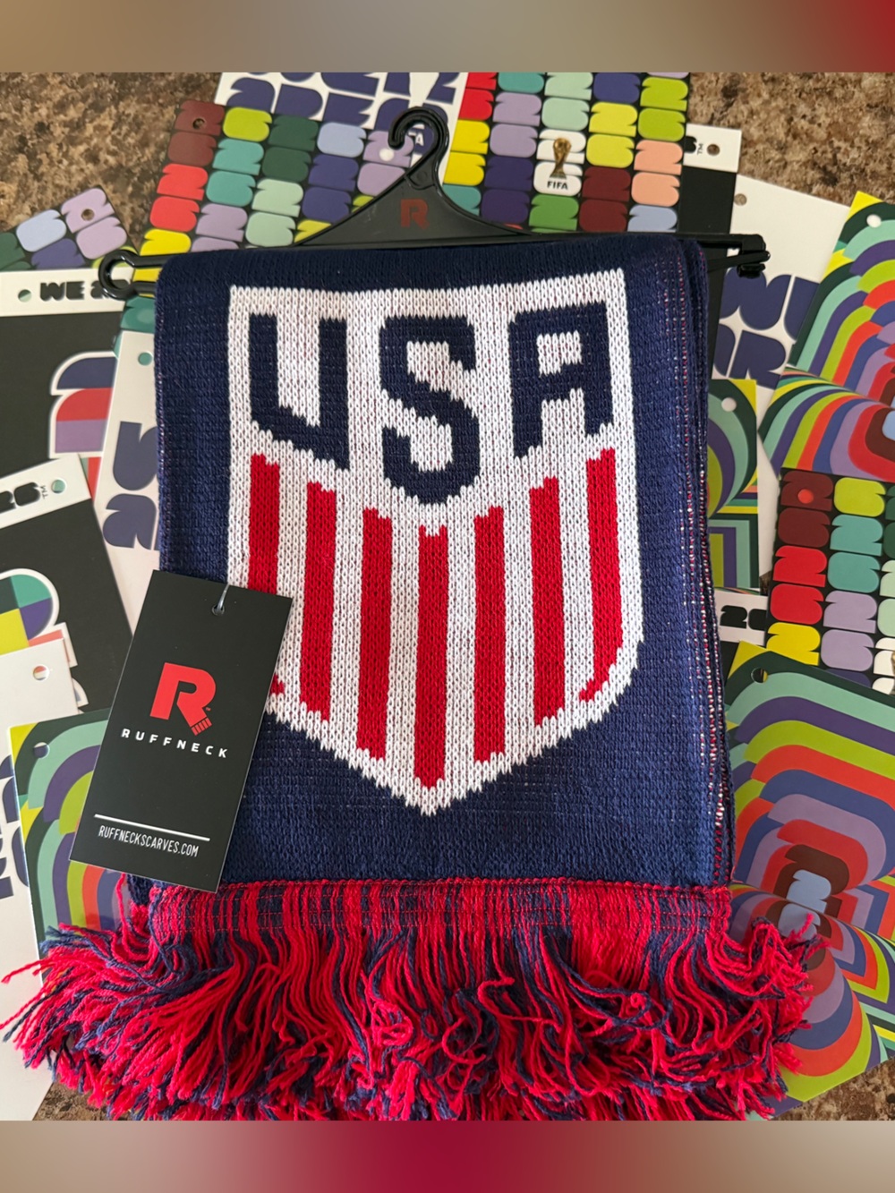 USA Soccer Scarf 2026 FIFA World Cup NWT